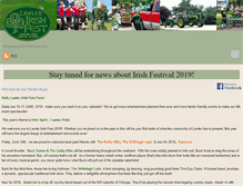 Tablet Screenshot of lawleririshfest.com